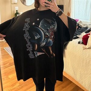 Vintage New England Patriots Oversized T-Shirt (XXXL)